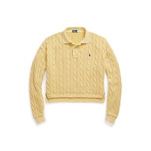 Cable Cotton Long-Sleeve Polo Shirt
Polo Ralph Lauren men’s size XL